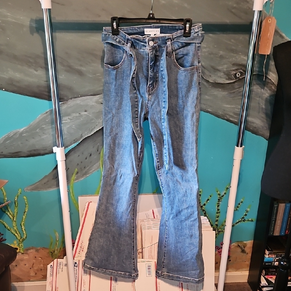 Levi's Women's Blue Flare Jeans